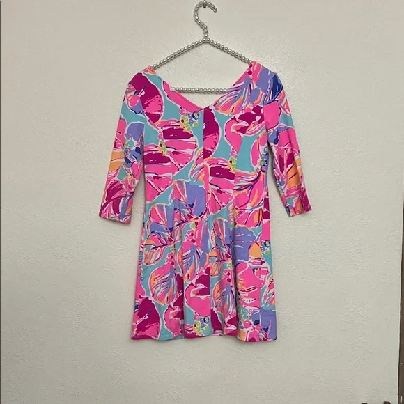 Lilly Pulitzer Amelia XL 12-14 girls dress Jam out - Picture 5 of 5